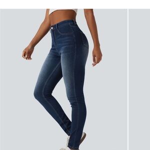 Halara Flex™ High Waisted Casual Skinny Jeans with Pockets
